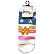 Wholesale - 3pk WOMEN WONDER WOMAN ANKLE SOCKS